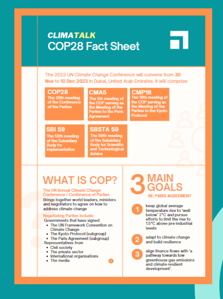 COP28 Factsheet