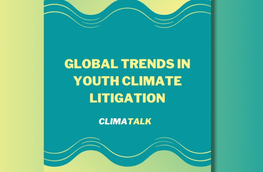 Global Trends in Youth Climate Litigation – Booklet
