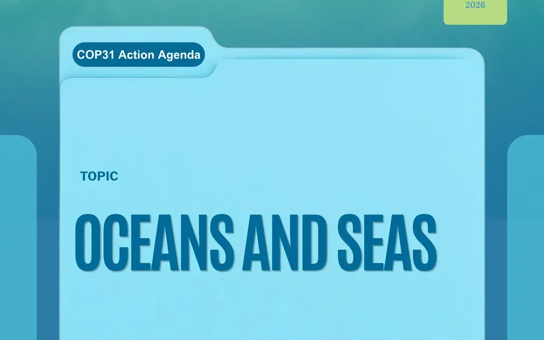 COP31 Action Agenda: Oceans and Seas
